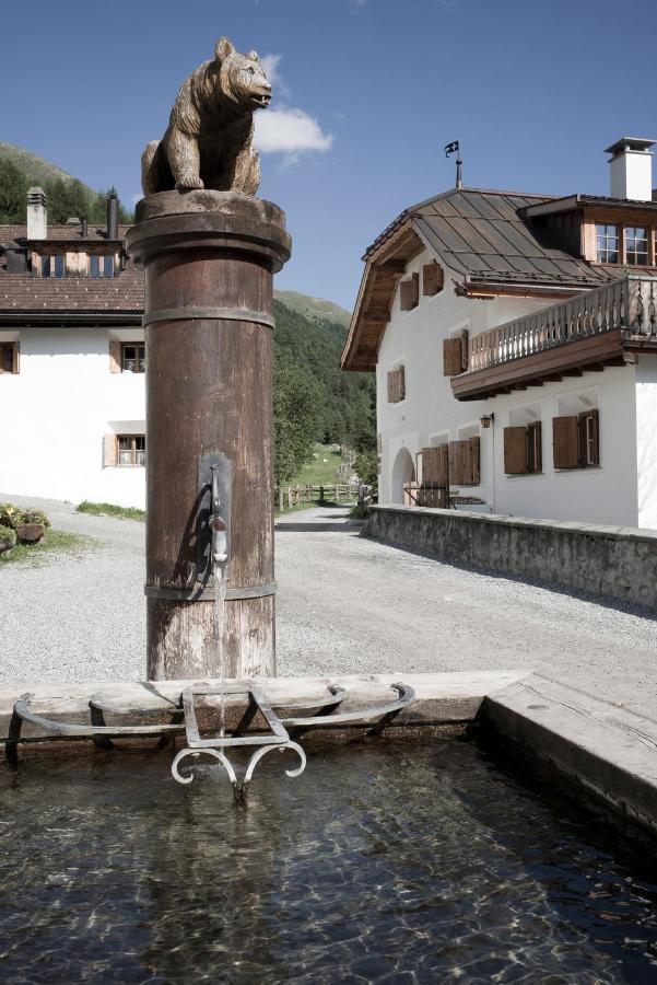 Alpengasthof Crusch Alba Ed Alvetern, S-Charl Scuol Dış mekan fotoğraf